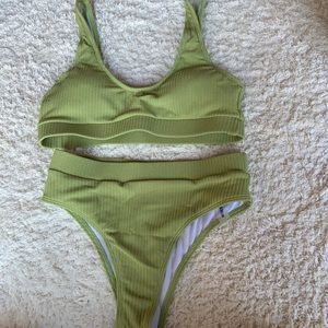 Green bikini